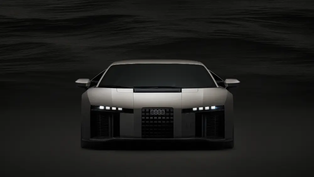 Audi Nuvolari's colour and aerodynamics inspired by Formula 1