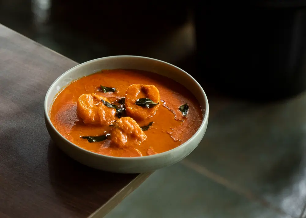 Amlechi Uddamethi, a raw mango Goan curry