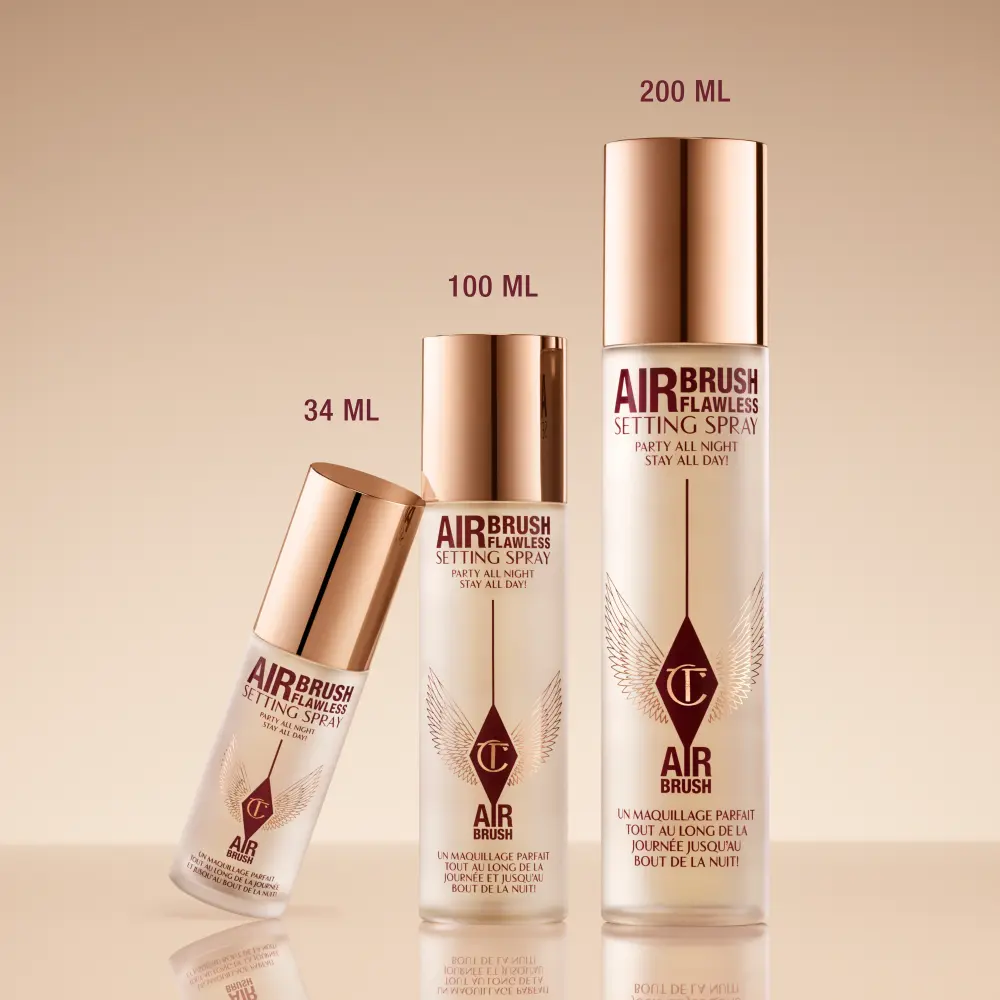 Airbrush Setting Spray Matte Size Range by Charlotte Tilbury
