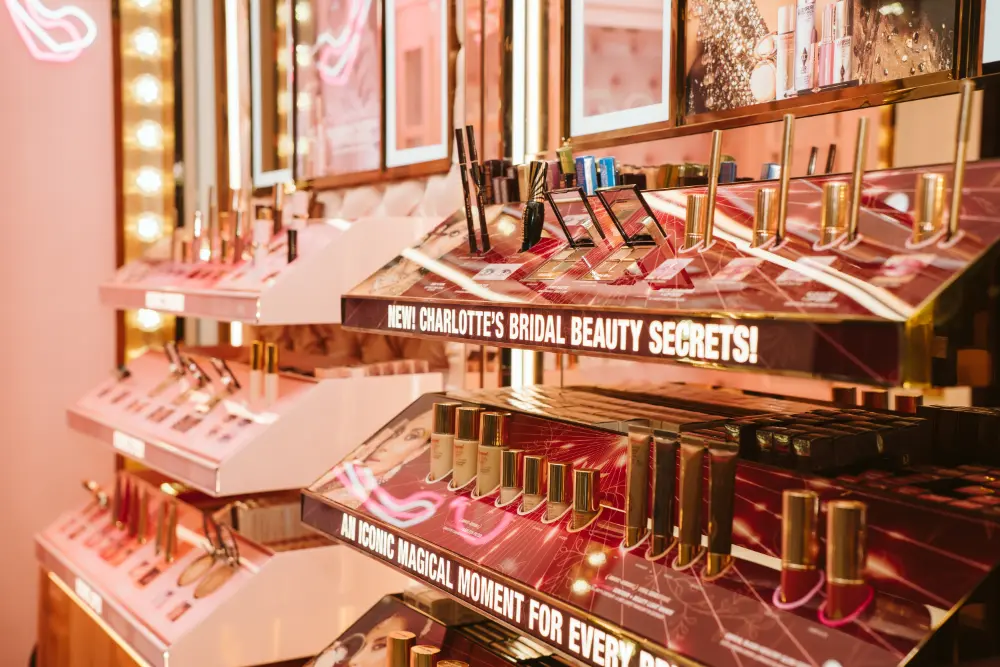 Bridal beauty secrets and photowalls