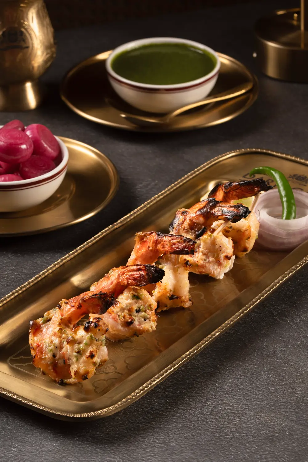 Tandoori Malai Jheenga