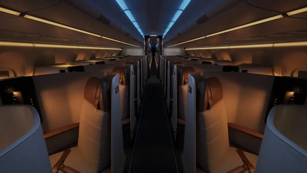 Etihad A321LR – Business