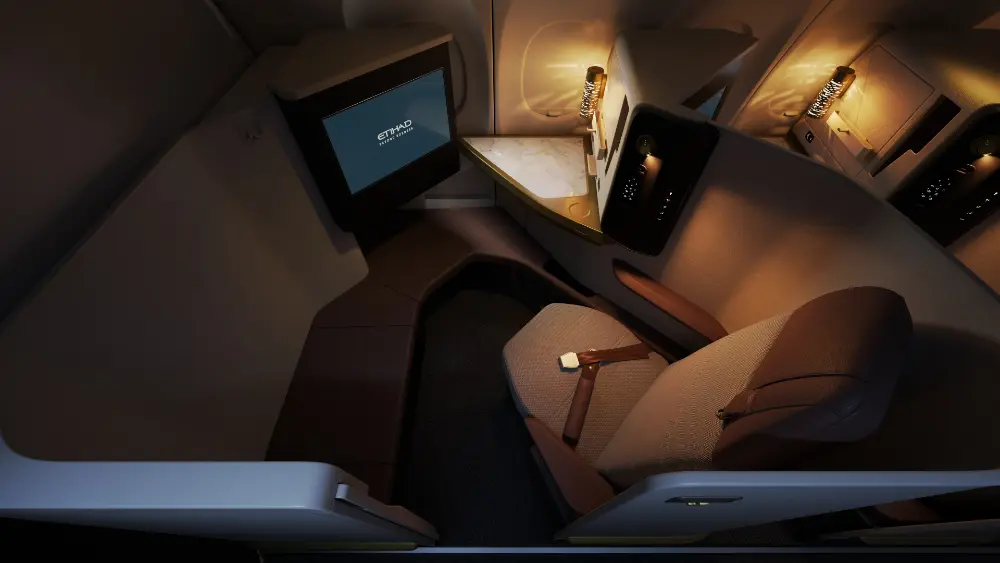 Etihad A321LR - First Suite