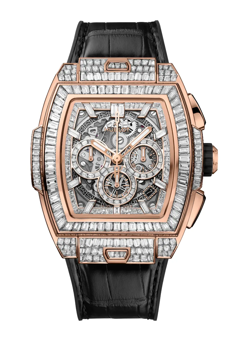Hublot Spirit of Big Bang High Jewelry King Gold 42mm. Photo by Hublot