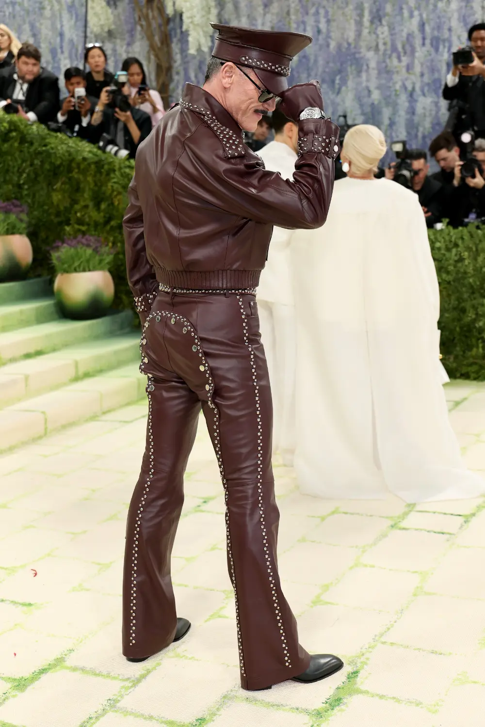 Luke Evans Wears the Hublot Big Bang Unico High Jewelry. Photo by Mike Coppola, Getty Images