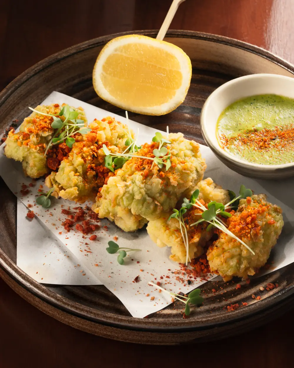 Crispy Squid from the new menu
