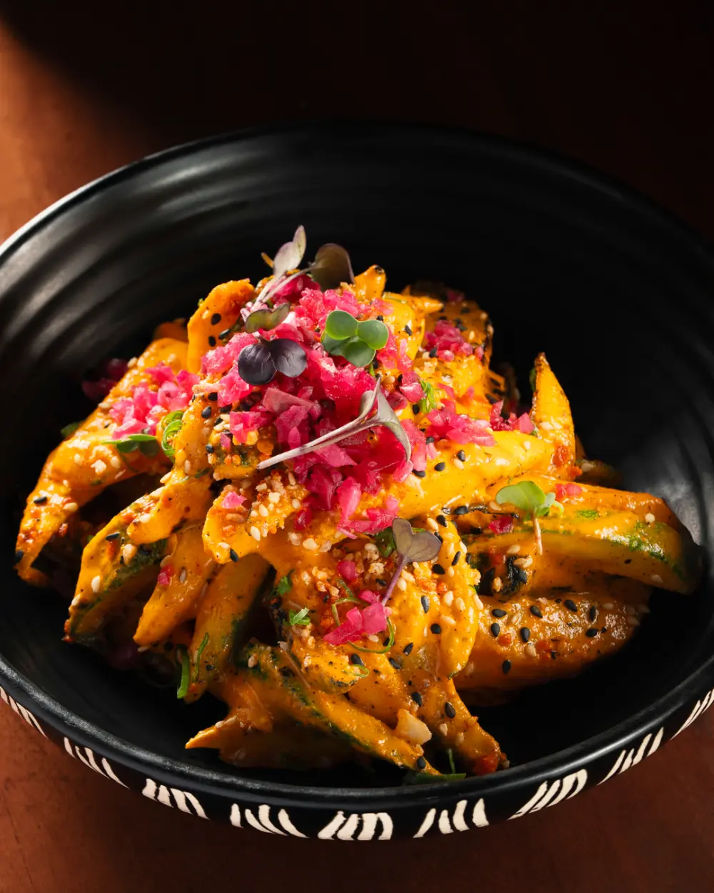 Grilled Zucchini from the new menu