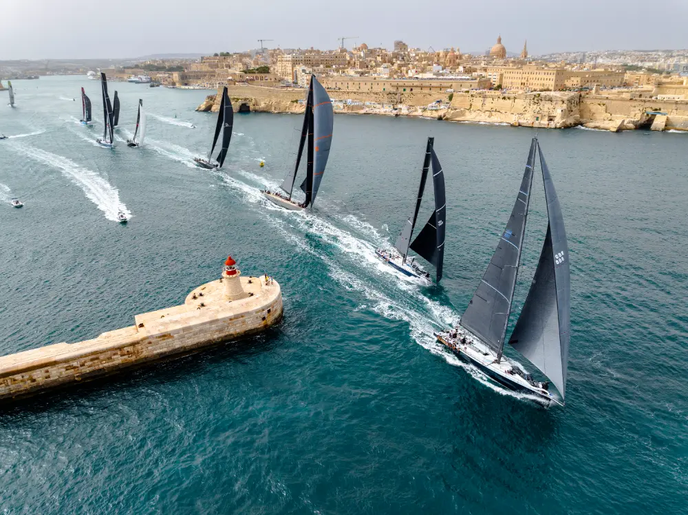 The Rolex Middle Sea Race is a complex course where strategy, resilience and respect for the elements are tested. ©Rolex/Kurt Arrigo