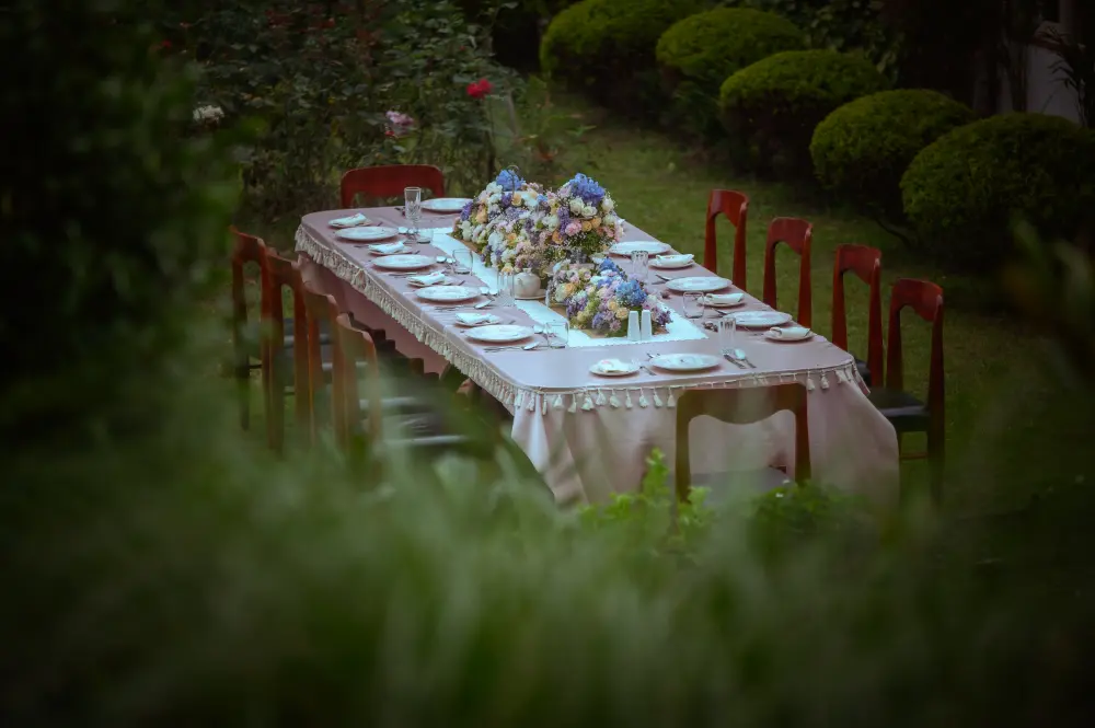 A tablescape by Oiendrila Ray Kapur